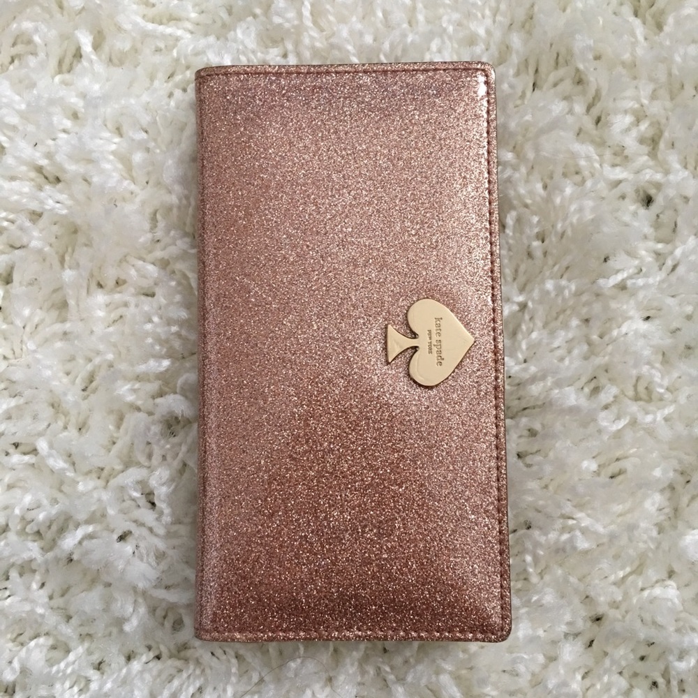 RARE Rose Gold Kate Spade Stacy Wallet 💕
